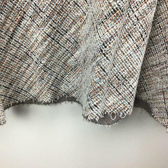 Zara Trafaluc Womens Raw Edge Woven Shirt with Bell Sleeve Oversized Small - Picture 5 of 8